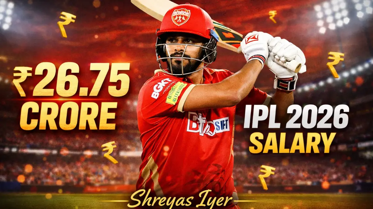 You are currently viewing Shreyas Iyer IPL Salary 2026 – Full Information